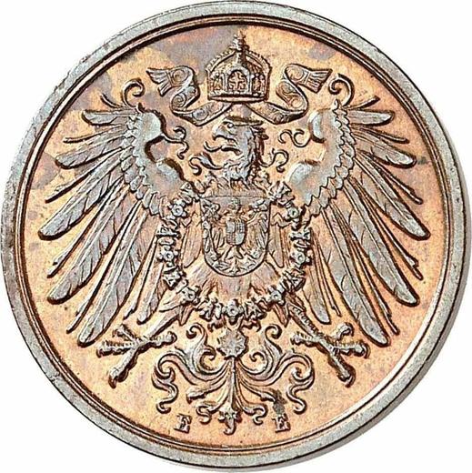 Reverse 2 Pfennig 1904 E "Type 1904-1916" - Germany, German Empire