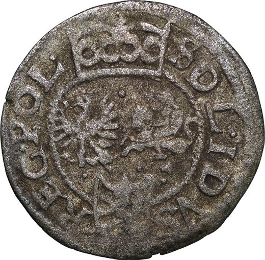 Реверс монеты - Шеляг 1601 года "Всховский монетный двор" - цена серебряной монеты - Польша, Сигизмунд III Ваза