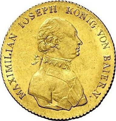 Аверс монеты - Дукат 1806 года - цена золотой монеты - Бавария, Максимилиан I