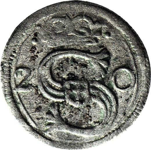 Awers monety - Denar 1620 "Mennica krakowska" - cena srebrnej monety - Polska, Zygmunt III