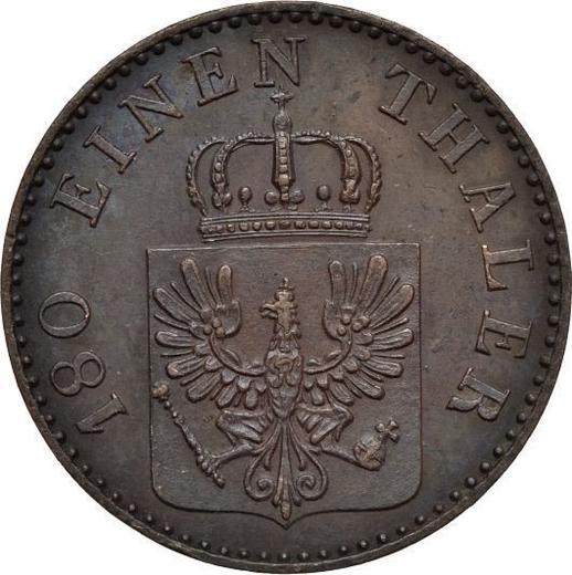 Anverso 2 Pfennige 1861 A - valor de la moneda  - Prusia, Guillermo I
