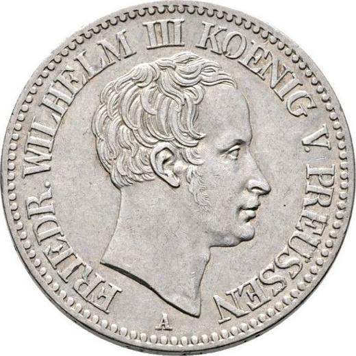 Anverso Tálero 1826 A - valor de la moneda de plata - Prusia, Federico Guillermo III