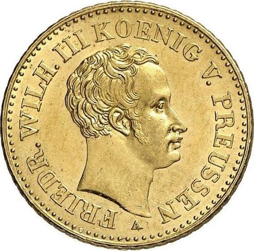 Awers monety - Friedrichs d'or 1832 A - cena złotej monety - Prusy, Fryderyk Wilhelm III