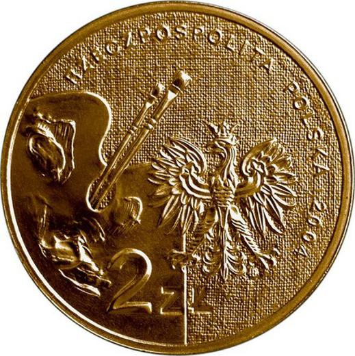 Obverse 2 Zlote 2004 MW RK "Stanislaw Wyspianski" -  Coin Value - Poland, III Republic after denomination