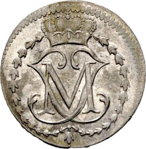 Аверс монеты - 3 штюбера 1801 года R - цена серебряной монеты - Берг, Максимилиан I