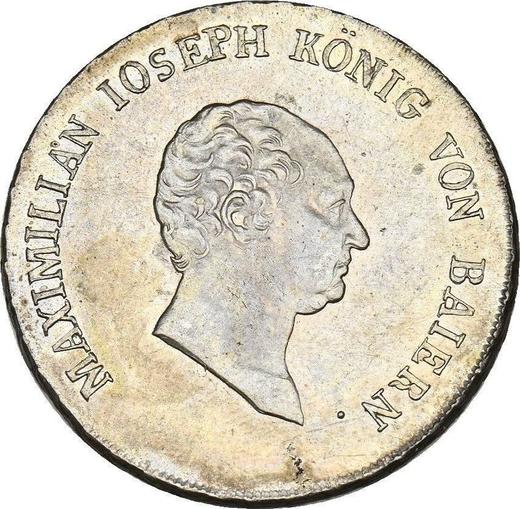 Аверс монеты - 20 крейцеров 1811 года - цена серебряной монеты - Бавария, Максимилиан I