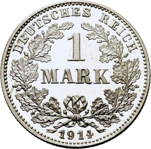 Obverse 1 Mark 1914 G "Type 1891-1916" - Germany, German Empire