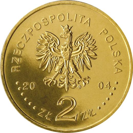 Awers monety - 2 złote 2004 MW ET "Wstąpienie Polski do Unii Europejskiej" - cena  monety - Polska, III RP po denominacji