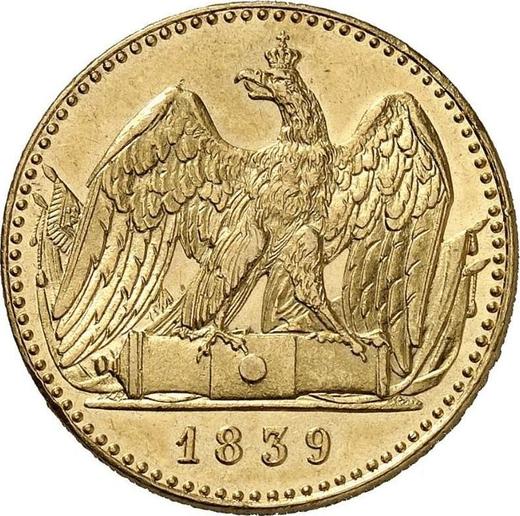 Reverso 2 Frederick D'or 1839 A - valor de la moneda de oro - Prusia, Federico Guillermo III