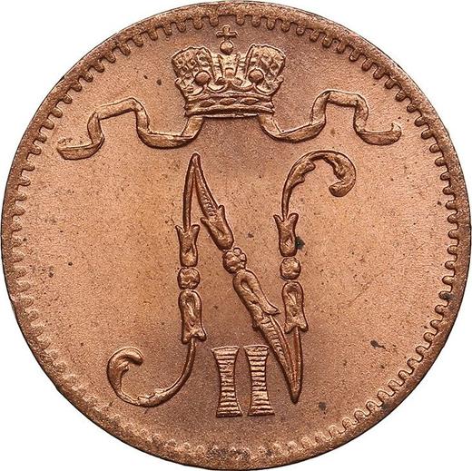 Awers monety - 1 penni 1916 - cena  monety - Finlandia, Wielkie Księstwo