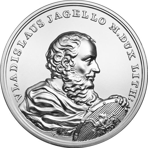 Reverse 50 Zlotych 2015 MW "Ladislas II Jagiello" - Silver Coin Value - Poland, III Republic after denomination