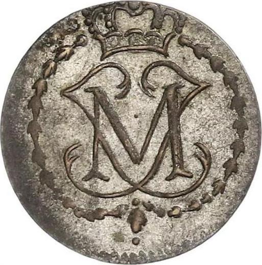 Anverso 3 stuber 1806 S - valor de la moneda de plata - Berg, Maximiliano I