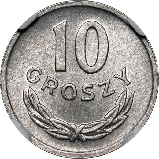 Reverse 10 Groszy 1961 - Poland, Peoples Republic