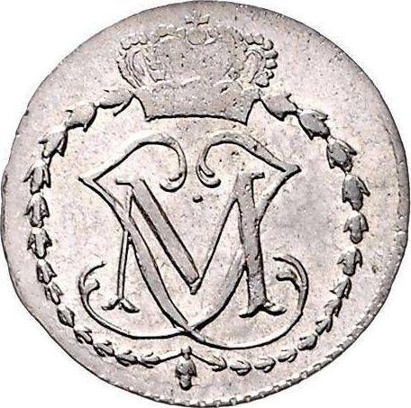 Аверс монеты - 3 штюбера 1805 года S - цена серебряной монеты - Берг, Максимилиан I
