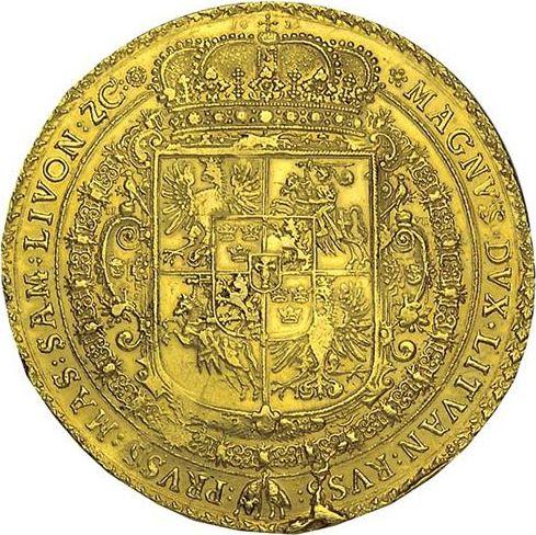 Reverse 50 Ducat 1621 II VE - Gold Coin Value - Poland, Sigismund III Vasa