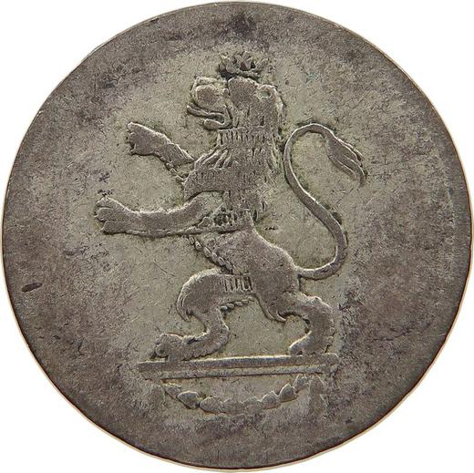 Obverse 1/24 Thaler 1819 - Silver Coin Value - Hesse-Cassel, William I