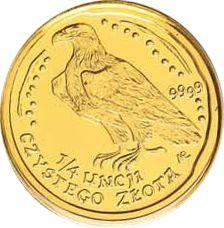 Reverse 100 Zlotych 2000 MW NR "White-tailed eagle" - Gold Coin Value - Poland, III Republic after denomination