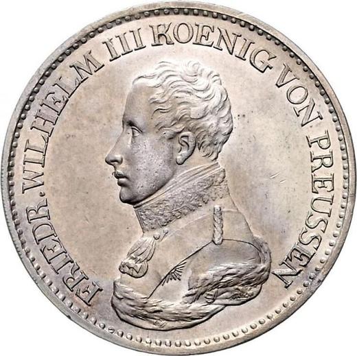 Аверс монеты - Талер 1819 года A - цена серебряной монеты - Пруссия, Фридрих Вильгельм III