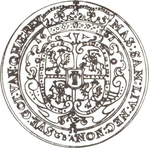 Реверс монеты - Пробные 5 дукатов 1661 года GBA - цена золотой монеты - Польша, Ян II Казимир