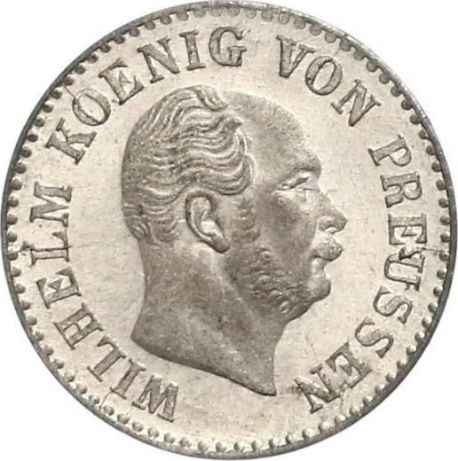 Awers monety - 1/2 silbergroschen 1865 A - cena srebrnej monety - Prusy, Wilhelm I