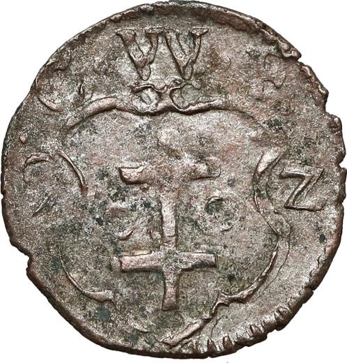 Rewers monety - Denar 1592 CWF "Typ 1588-1612" - cena srebrnej monety - Polska, Zygmunt III