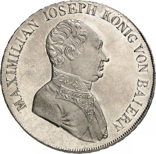 Anverso Tálero 1816 "Tipo 1807-1825" - valor de la moneda de plata - Baviera, Maximilian I