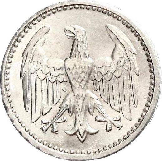 Аверс монеты - 3 марки 1924 года G "Тип 1924-1925" - цена серебряной монеты - Германия, Bеймарская республика