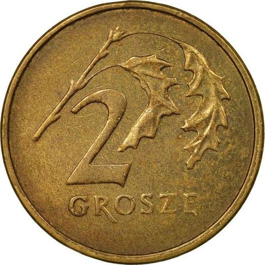 Reverse 2 Grosze 2005 MW -  Coin Value - Poland, III Republic after denomination