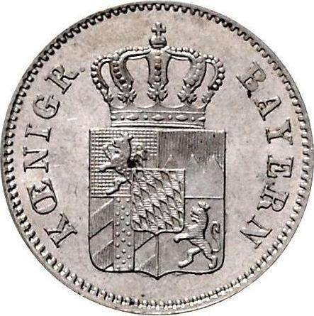 Аверс монеты - 6 крейцеров 1853 года - цена серебряной монеты - Бавария, Максимилиан II