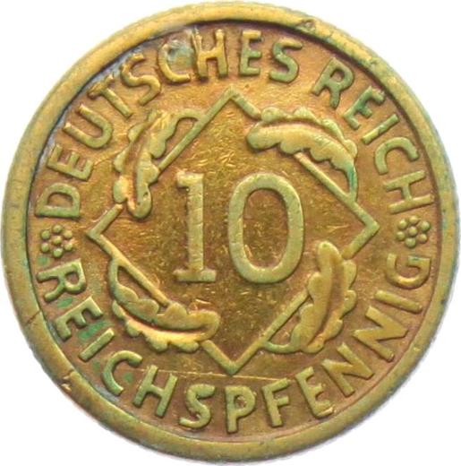 Obverse 10 Reichspfennig 1926 A -  Coin Value - Germany, Weimar Republic