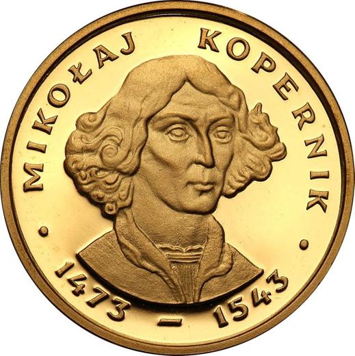 Reverso 2000 eslotis 1979 MW "Nicolás Copérnico" Oro - valor de la moneda de oro - Polonia, República Popular
