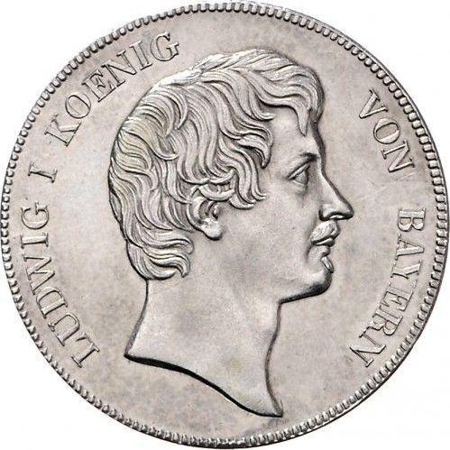 Awers monety - Talar 1831 - cena srebrnej monety - Bawaria, Ludwik I