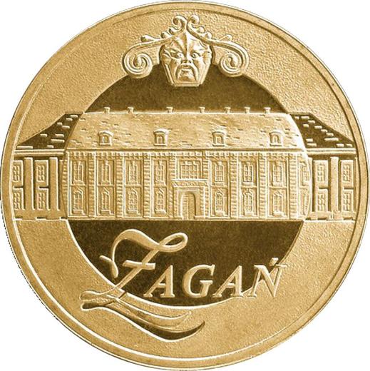 Реверс монеты - 2 злотых 2006 года MW UW "Жагань" - цена  монеты - Польша, III Республика после деноминации