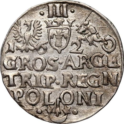 Реверс монеты - Трояк (3 гроша) 1620 года "Краковский монетный двор" - цена серебряной монеты - Польша, Сигизмунд III Ваза