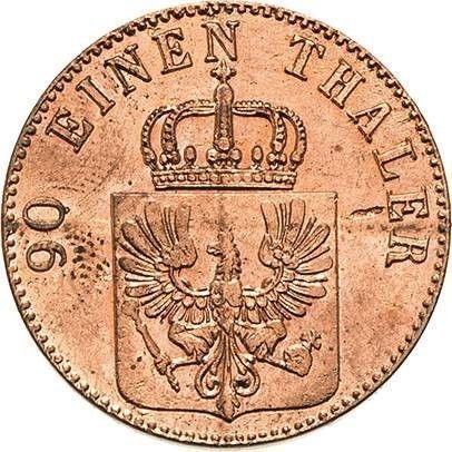 Obverse 4 Pfennig 1847 D -  Coin Value - Prussia, Frederick William IV