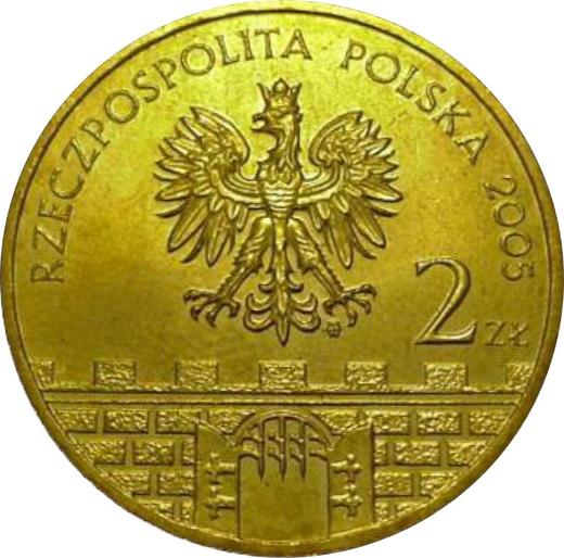 Anverso 2 eslotis 2005 ET "Gniezno" - valor de la moneda  - Polonia, República moderna