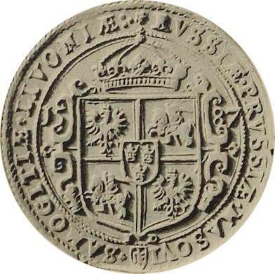 Revers Taler 1587 "Typ 1587-1588" - Silbermünze Wert - Polen, Sigismund III