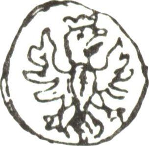 Аверс монеты - Денарий 1615 года "Тип 1612-1615" - цена серебряной монеты - Польша, Сигизмунд III Ваза