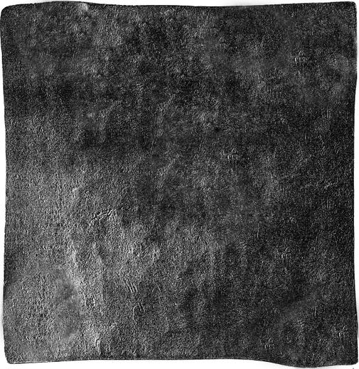 Revers Probe Rubel 1725 ЕКАТЕРIНЬБУРХЬ "Quadratische Platte" - Münze Wert - Rußland, Katharina I