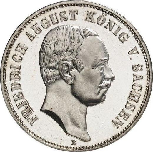 Anverso 5 marcos 1907 E "Sajonia" - valor de la moneda de plata - Alemania, Imperio alemán