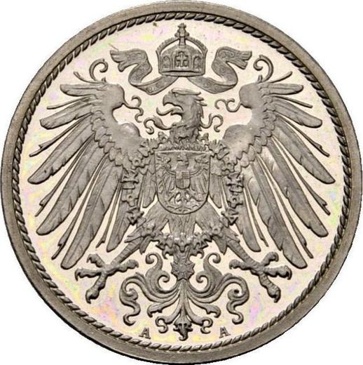 Reverso 10 Pfennige 1912 A "Tipo 1890-1916" - valor de la moneda  - Alemania, Imperio alemán