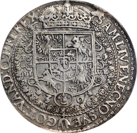 Реверс монеты - Талер 1621 года II VE "Тип 1618-1630" - цена серебряной монеты - Польша, Сигизмунд III Ваза