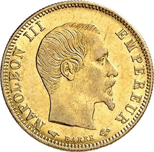 Obverse 5 Francs 1855 A "Type 1855-1860" Paris - France, Napoleon III