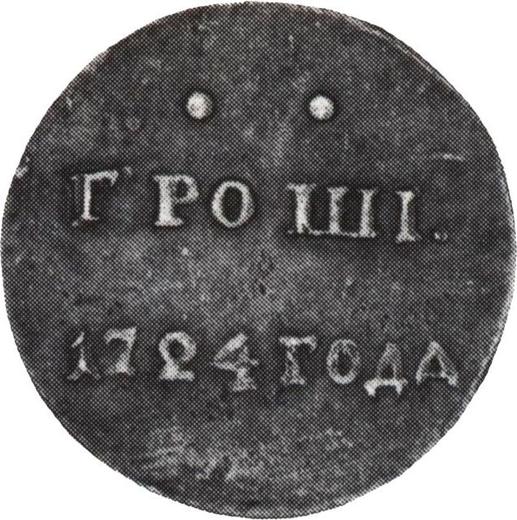 Reverse Pattern 1 Grosz 1724 -  Coin Value - Russia, Peter I