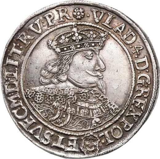 Аверс монеты - Полталера 1640 года GG "Тип 1640-1647" - цена серебряной монеты - Польша, Владислав IV