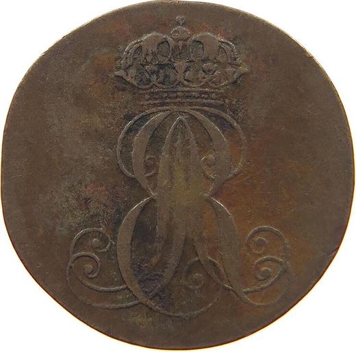 Obverse 1 Pfennig 1841 S -  Coin Value - Hanover, Ernest Augustus