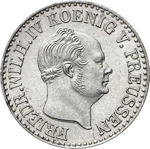 Anverso Medio Silber Groschen 1860 A - valor de la moneda de plata - Prusia, Federico Guillermo IV