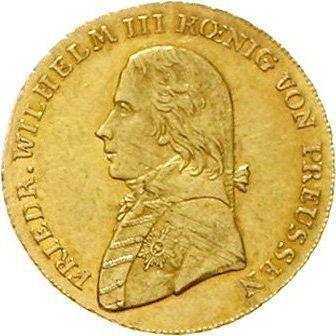 Anverso Frederick D'or 1811 A - valor de la moneda de oro - Prusia, Federico Guillermo III