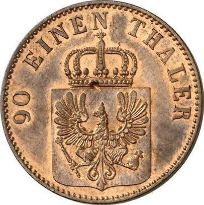 Obverse 4 Pfennig 1853 A -  Coin Value - Prussia, Frederick William IV