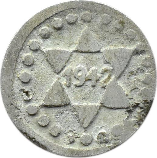 Rewers monety - 5 fenigów 1942 "Getto Łódź" - cena  monety - Polska, Niemiecka okupacja
